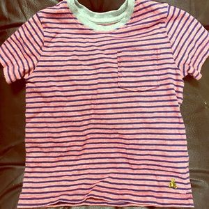 Gap Boys red striped shirt